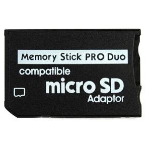 Memory Stick Pro Duo Mini MicroSD TF to MS Adapter SD SDHC Card Reader for Sony & PSP Series