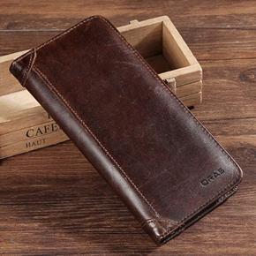 ORAS Premium Leather Long Wallet for Men