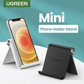 UGREEN Cell Phone Stand Holder Mobile_Phone Dock Compatible for iPhone 12 Pro Max 11 SE XS XR 8 Plus 6 7, Samsung Galaxy Note 20 S20 S10 S9 S8 ,Hauwei, Oneplus, Android Smart_phone Holder Desk Adjusta