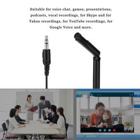 Meeting Microphone SF-950 High Sensitivity 3.5mm Condenser Wired Desktop for Chat Game