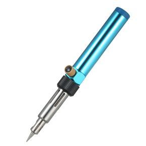 KKmoon Portable Gas Soldering Iron Butane Soldering Iron Welding Torch Tool with Adjustable Flame 2370℉ High Temp for Electronics Wood Burning