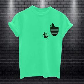 Ladies Pest Top Mind Sleeve T-shirt