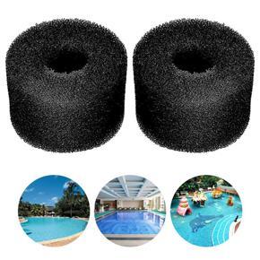 S1 Type Filter Cartridge Sponge-2 x Swimming Pool Filter-Black