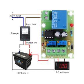 Power Control Board XH-M601 Storage Charging Controller DC 12V Smart Charger