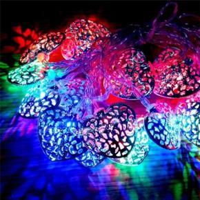 Heart Shaped Decorative Fairy Lights 20 LED Multicolor - SafeBuybd