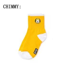 Fashion Bangtan Boys Cartoon BTS 21 Cute Short Socks Women Men Harajuku Cute Ankle Socks Ankle Funny Socks Gift