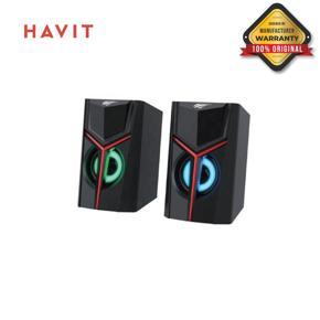 HAVIT SK206 GAMENOTE RGB LIGHT STEREO USB GAMING SPEAKER