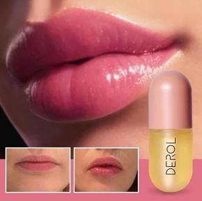 DEROL Botanical Lip Enhancer Moisturizing Nourishing Lip Gloss Mineral Oil Extreme Volume Essence Lip Plumper