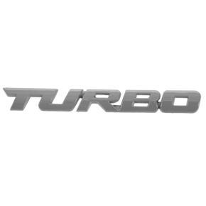 TURBO Universal Car Motorcycle Auto 3D Metal Emblem Badge Decal Sticker, galactic