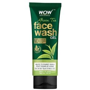 Wow Green-Tea Face Wash Gel 100ml