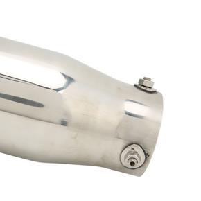 Car Exhaust Tail Pipe, 76x101mm Exhaust Tip Mirror Polished for Modification