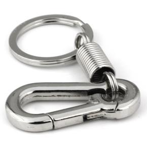 Sturdy Carabiner Key Chain Key Ring Polished Key Chain Spring Key Chain Business Waist Key Chain, galactic