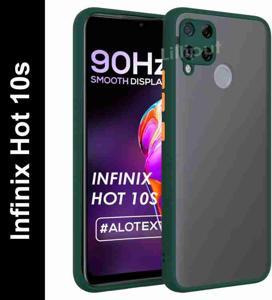 Smoke Matte Finish Camera Protection Case Back Cover For Infinix Hot 10s