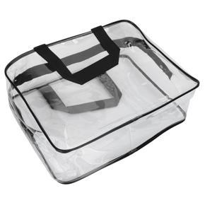 Clear Cosmetic Bag, Transparent Design Toiletry Bag   for Hotel for Outdoor