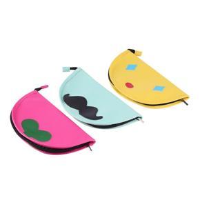 1pc New Multifunction Pen Pencil Case Cosmetic Storage Bag Pouch Mouse Pad - Random