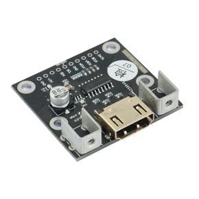 XHHDQES HDMI-Compatible to I2S Receiver Board HDMI-Compatible Transmitter Board Differential IIS Signal Conversion DAC Decoder