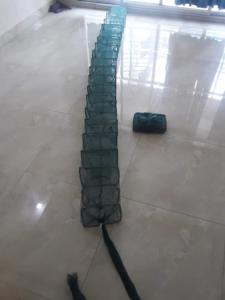 FOLDABLE FISHING TRAP MINI 3.5 M SIZE 0 || SHRIMP CAGE || CHINA FISHING NET TRAP || CHINA DUAR RING JAL || SHRIMPS LOBSTAER CRAB FISHING FOLDABLE TRAP