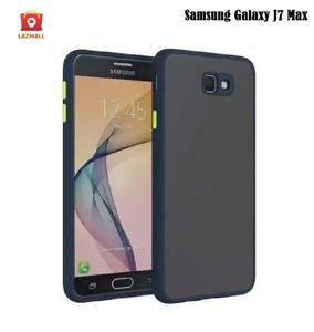 Samsung Galaxy J7 Max Luxury Translucent Smoky Matte Cover (Shockproof And Anti-Drop Protection) Smoky Frosted Case