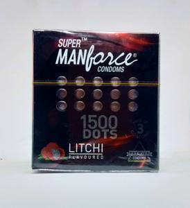 Manforce Lictchi Flavoured Condoms 3Pcs INDIAN