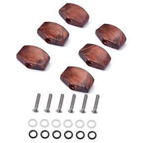 ARELENE 12 Pcs/Set Guitar Tuning Peg Buttons, Tuning Pegs Knobs Machine Heads Buttons for Guitar