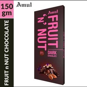 Amul Fruit N Nut Dark Chocolate 150gm
