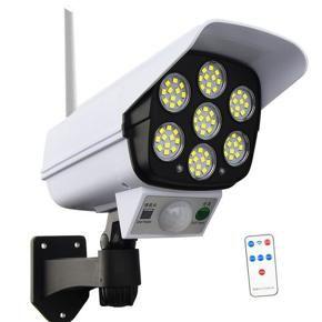 Solar Light Motion Sensor Security Camera WIRELESS monitor IP65 Waterproof 77 LED Lamp 3 Mode for Home Garden