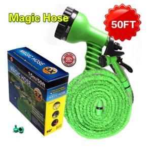 Magic Hose Pipe for Bike/Motorcycle, Car Wash, Garden 50 Feet/15 Meter Super Strong Garden Hose