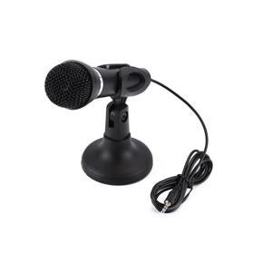 Microphone Mic 3.5mm socket & Play for  Desktop Laptop Online Chatting-black