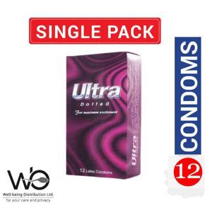 Ultra Dotted Condoms -12Pcs Pack