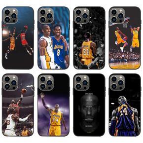 NBA Lakers Kobe for 13 mobile phone shell iPhone13promax apple xr black mamba 12/7/8plus