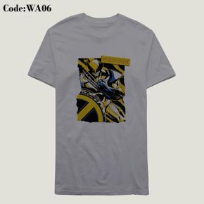 wolverine Ash Half Sleeve T-Shirt For Men's