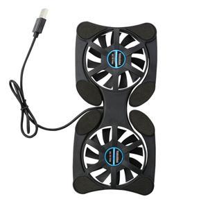 LA Portable Folding Radiator Laptop Fan Cooling Pad Octopus Radiator