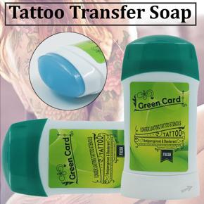 1Pcs Stencil Stuff Tattoo Thermal Transfer Solution Application Green Stuff Soap -