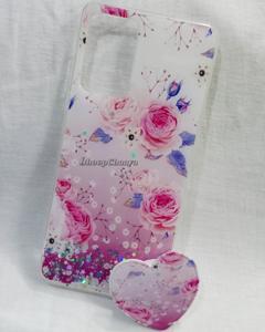 Samsung Galaxy A72 / Samsung Galaxy A72 5G - 3D Flexible Silicone Fashionable Ladies Cover with Love Pop Up