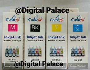 Colorfly Refill Ink For all Printer 70ml Black,Cyan,Magenta,Yellow 1Set
