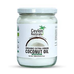 Ceylon Naturals Organic Extra Virgin Coconut Oil - 500Ml