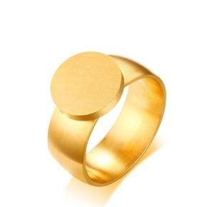 Golden Alloy Finger Ring for Men