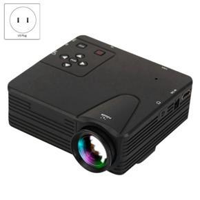Wireless and Convenient High-Definition Large-Screen High-Definition Home Projector, 1080P Full HD Projector-US Plug