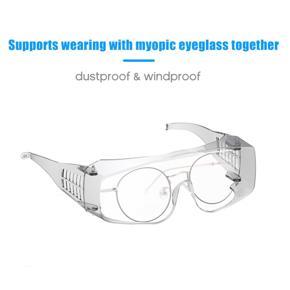 Safety Glasses Wind-Proof Protective Glasses Eye Protection Transparent Goggles Eyewear Eye Protector for Men & Women