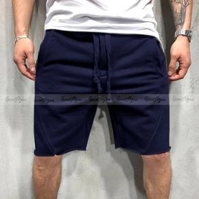 Fashionable and Trendy Navy Blue Color Cotton Short  Pant for Men