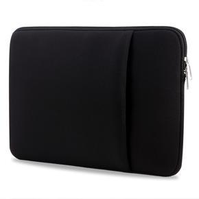 B2015 Laptop Sleeve Soft Zipper Pouch 13'' Laptop Bag Replacement for MacBook Air Pro Ultrabook Laptop Black