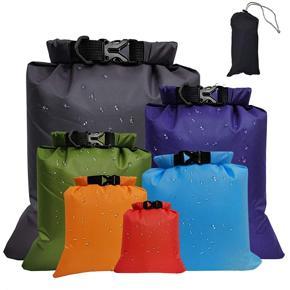 6Pcs Waterproof Dry Bag Gym Bag Lightweight Storage Bags,for Kayaking,Rafting,Boating,Swimming,Hiking,Fishing