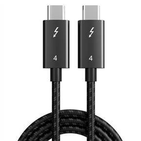 For Thunderbolt 4 Cable USB4 40Gbps USB Type C to Type C PD 100W 8K Cable Data Transfer USB-C Cable for Macbook, 2M