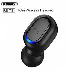 REMAX T31 Mini Totin Wireless Bluetooth Headset Single Ear Earphone