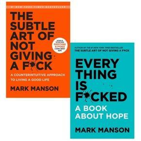 CCombo Set Of The Subtle Art Of Not Giving Fuck And Every Thing Is Fucked (2 Books Set)