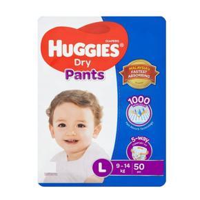 Huggies Dry Pants Diapers L 9-14kg 50 pcs