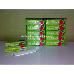 Europe chewing gum(Strawberry,Banana,Pineapple,Watermelon,Apple) Any Flavour that u want 20box(5sticks per box)