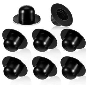 BRADOO 8 Pieces Swimming Pool Plugs Replacement Ground Swimming Pool Filter Pump Strainer Hole Plug Wall Plug Stopper