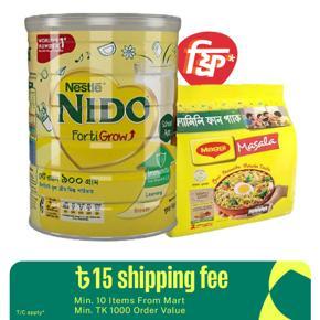 NIDO Fullcream Milk Powder Tin (Free Maggi 16 Pack)