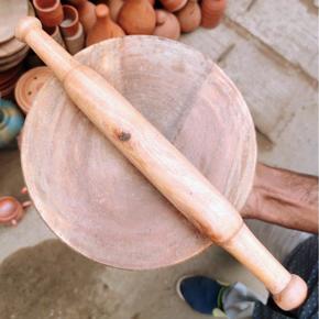 Wooden Ruti Maker - Belan Pira - Wood 11 Inc Ruti Maker for kitchen
